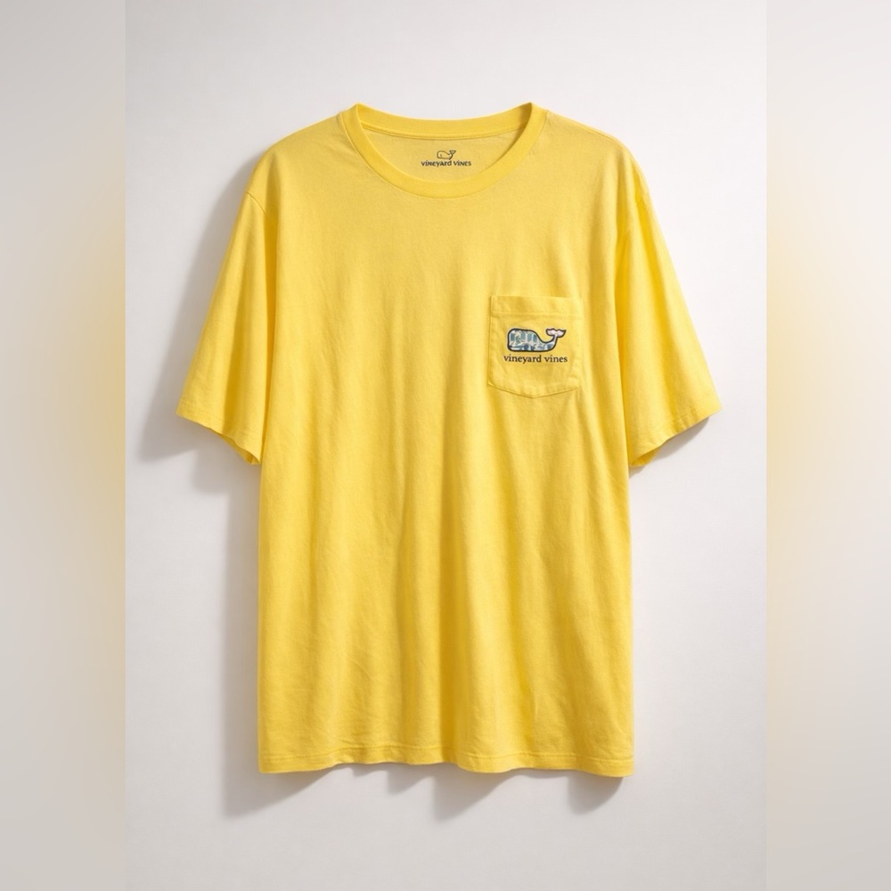 Vineyard Vines Sunny Yellow Tee - Picture 2 of 4